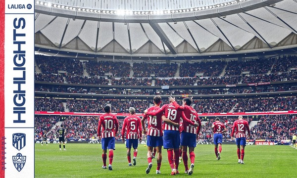 Highlights Atlético de Madrid 2-1 Almería